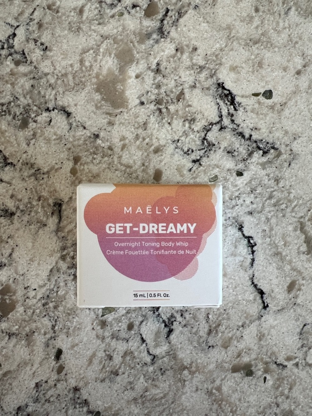 4/$14 Maelys Get-Dreamy Overnight Toning Body Whip, Travel Size 0.5 fl oz, New!